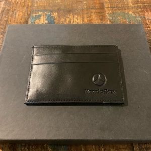 Mercedes Benz Accessories New Black Leather Card Holder Poshmark